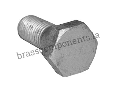 825 PK 2L 5/8-11 Steel Structural Bolt with Nut Galvanized Finish A325 Type 1 